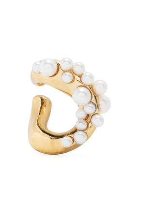 BEATRIZ PALACIOS Wave Cluster Link Medium ear cuff - Gold