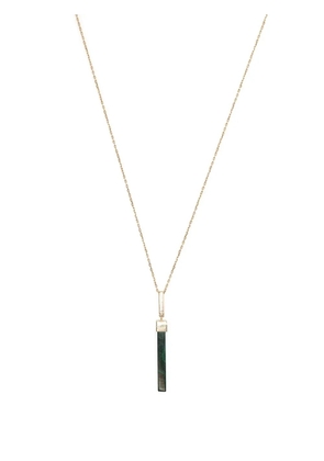 Mateo Onyx Bar pendant necklace - Green