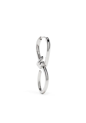 Maria Black Pirro twisted earring - Silver