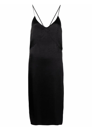 DSQUARED2 satin-finish midi dress - Black