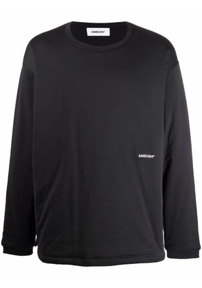 AMBUSH logo-print T-shirt - Black