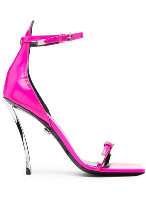 Versace Pin-Point 100mm buckle-strap sandals - Pink