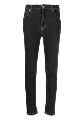 MOSCHINO JEANS high-rise skinny-cut jeans - Black