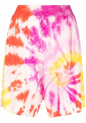 Stella McCartney tie-dye cotton shorts - Pink