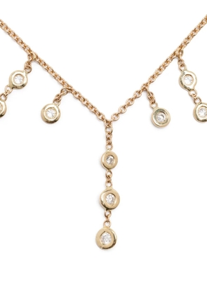 Jacquie Aiche 14kt yellow gold Shaker diamond necklace