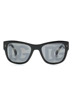 Dolce & Gabbana Eyewear Domenico logo-print tinted sunglasses - Black