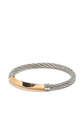 Charriol Better Half logo-engraved bracelet - Silver