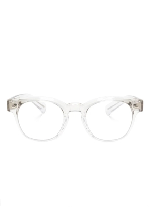 Oliver Peoples Allenby rectangle-frame glasses - Neutrals
