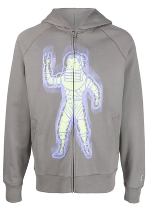 Billionaire Boys Club graphic-print cotton hoodie - Grey