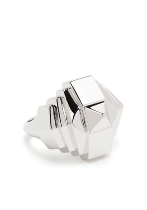 STATEMENT PARIS Rockaway Pyramid sterling silver ring