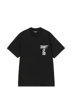 Carhartt WIP S/S Blocks printed T-shirt - Black