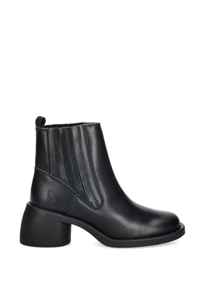Fly London pull-on block-heel boots - Black