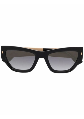 DSQUARED2 EYEWEAR Hype logo-plaque sunglasses - Black