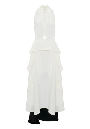 Victoria Beckham Circle Draped dress - White