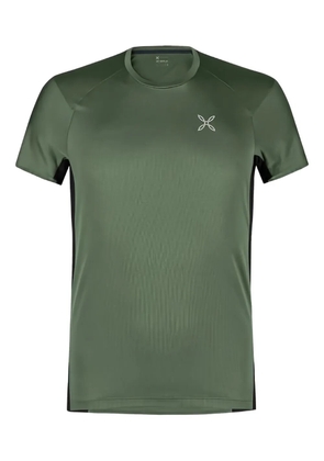 Monture Join panelled short-sleeved t-shirt - Green