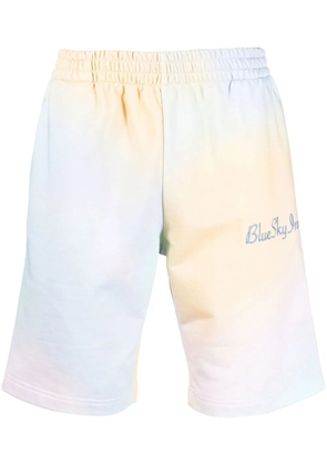 BLUE SKY INN embroidered-logo track shorts