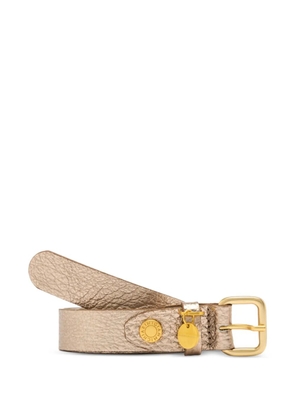 GIANNI CHIARINI metallic charm belt - Neutrals