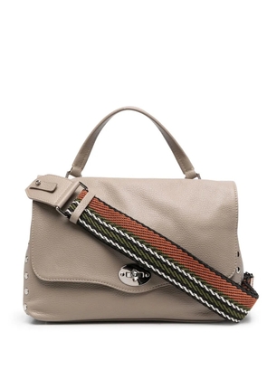 Zanellato pebble-texture leather tote bag - Neutrals