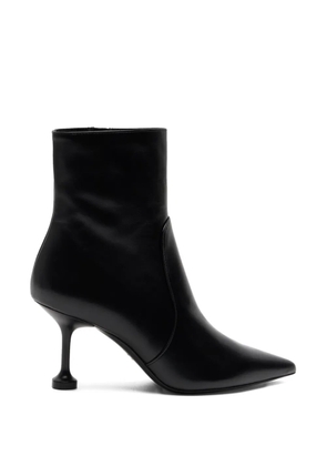 Stuart Weitzman Stuartini pointed zip ankle boots - Black