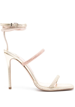 Sophia Webster Callista 110mm leather sandals - Gold
