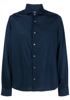 Fedeli Iconic Jason button-up shirt - Blue