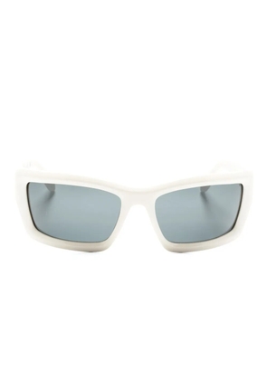 Palm Angels Eyewear Damen Adin rectangle-frame sunglasses - White