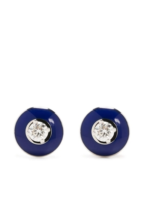 Selim Mouzannar 18kt white gold Mina diamond earrings - Silver