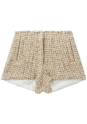 IRO tweed shorts - Neutrals