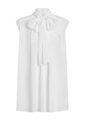 Dolce & Gabbana DNA silk blouse - White