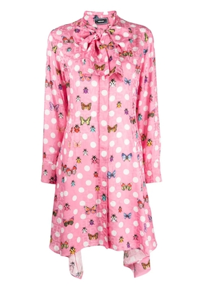 Versace Butterflies & Ladybugs short dress - Pink
