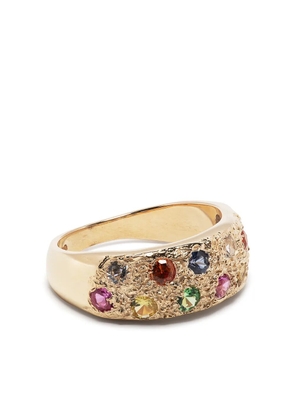 Bleue Burnham Riviera Mini sapphire ring - Gold