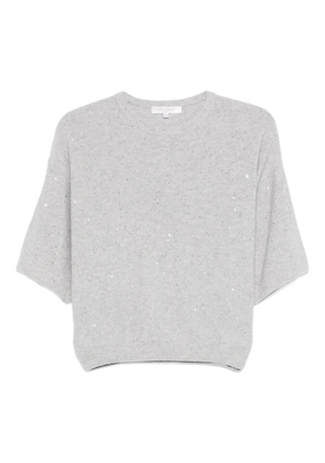 Antonelli Lucilla sequin top - Grey