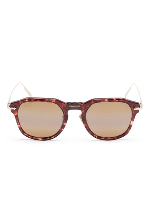 Maui Jim Alika tortoiseshell geometric sunglasses - Brown