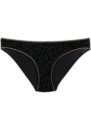 Marlies Dekkers The Adventures velvet-detail briefs - Black