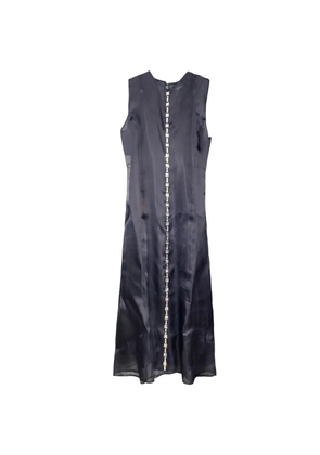 Fabiana Filippi embellishment-detail sleeveless dress - Blue