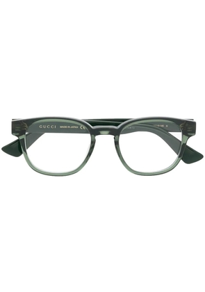 Gucci Eyewear round-frame optical glasses - Green
