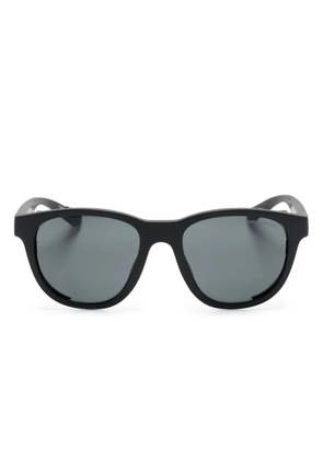 Emporio Armani oval-frame sunglasses - Black