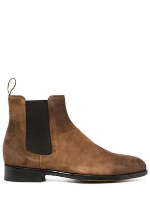 Doucal's suede chelsea boots - Brown