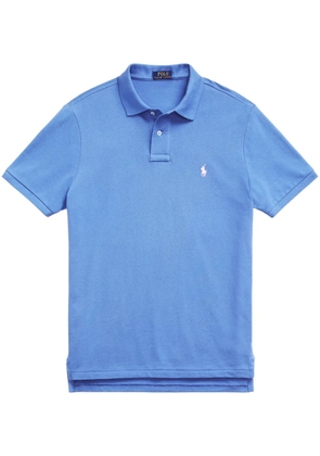 Polo Ralph Lauren Polo Pony-embroidered cotton polo shirt - Blue