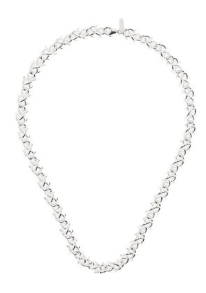 Hatton Labs silver-plated thorn-link necklace
