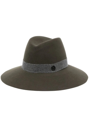 Maison Michel Kate felt fedora hat - Green