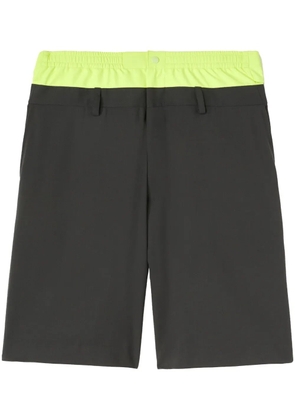 AMBUSH contrast waist shorts - Black