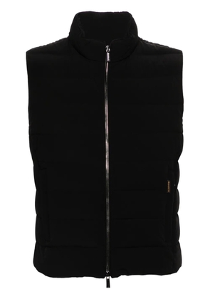 Moorer Oliver-Kn padded gilet - Black