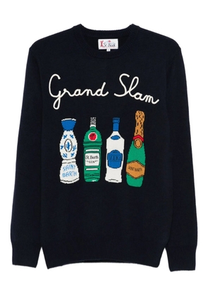 MC2 Saint Barth grand slam intarsia sweater - Blue