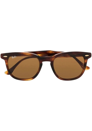 Ray-Ban Hawkeye wayfarer-frame sunglasses - Brown