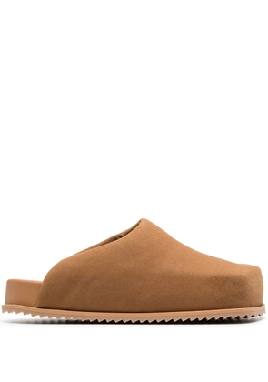 YUME YUME square-toe sandals - Brown