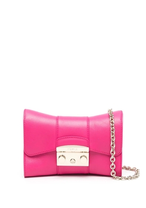 Furla Metropolis Remix leather mini bag - Black