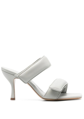 GIABORGHINI x Pernille Perni 100mm sandals - Grey