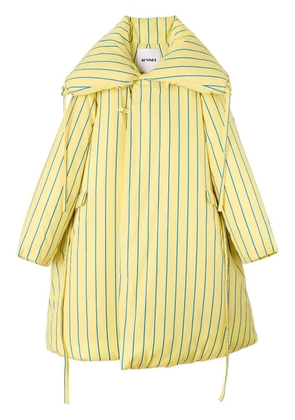 Sunnei Blanket coat - Yellow