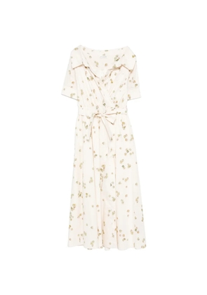 Altuzarra floral-print dress - Neutrals